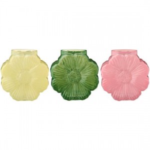 Vase blomsterformet rosa Daisy 16cm