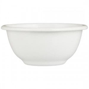 Müsliskål emalje hvid Müsliskål emalje hvid