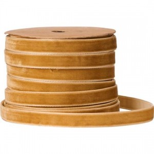 Velourbånd på spole 10 m clay Velourbånd på spole 10 m clay