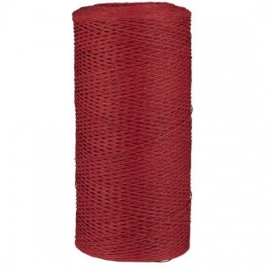 Papirgarn tynd rød 1000 m Papirgarn tynd rød 1000 m