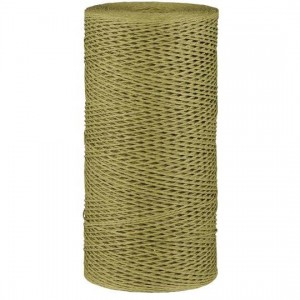 Papirgarn tynd støvgrøn 1000 m Papirgarn tynd støvgrøn 1000 m