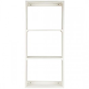 Væghylde med 3 hylder u/bagbeklædning UNIKA Væghylde med 3 hylder u/bagbeklædning UNIKA