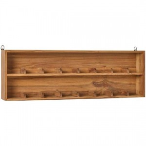 Væghylde med 2 hylder 16 rum UNIKA