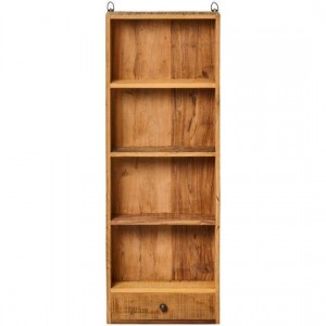 Væghylde med skuffe og 4 hylder UNIKA