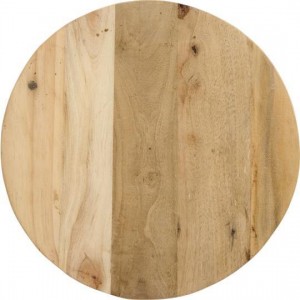 Dekobræt stor rund træ UNIKA 40 cm
