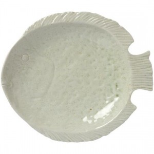 Fad Ocean White fiskeformet 34cm