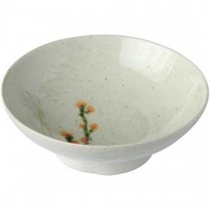 Skål på fod blomster indvendig 13cm