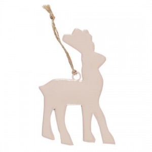 Rensdyr til ophæng med jutesnor Rensdyr til ophæng med jutesnor