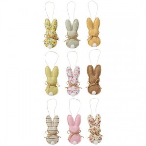 Påskehare til ophæng 1stk ass