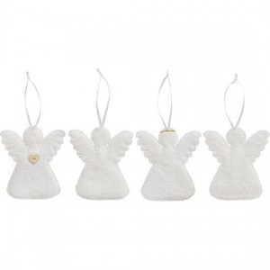 Engel 1 stk assorteret broderi anglaise My Nostalgic Christmas Engel 1 stk assorteret broderi anglaise My Nostalgic Christmas
