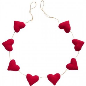 Ranke med 8 røde hjerter My Nostalgic Christmas