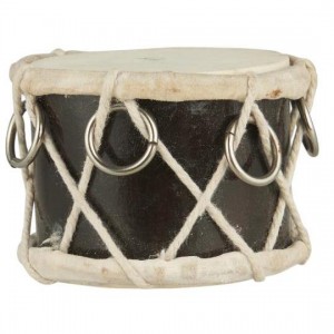 Tromme mørkebrun 4 x 5,5 cm Tromme mørkebrun 4 x 5,5 cm