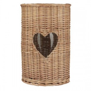 Kurvelygte med hjerte og glasindsats