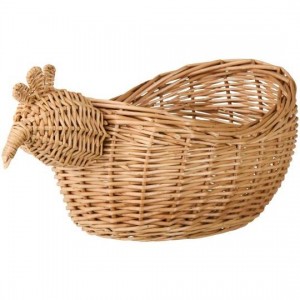 Hønekurv 37 cm i hel pil