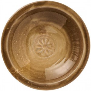 Skål med blomst sand rustik Avignon NON FOOD