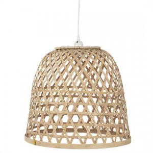 Hængelampe bambusskærm ledning L:170 cm