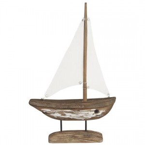 Skib med hvidt sejl og hvidt skrog Nautico Skib med hvidt sejl og hvidt skrog Nautico