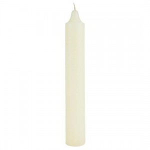 Rustiklys creme Ø:3,8 H:25