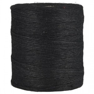 Jutegarn sort 400 m Jutegarn sort 400 m