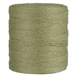 Jutegarn støvgrøn 400 m Jutegarn støvgrøn 400 m