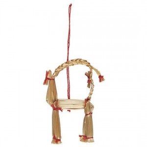 Julebuk til ophæng 6,5cm My Nostalgic Christmas