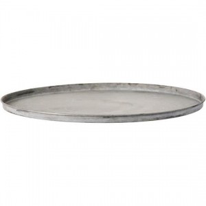 Dekofad med kant i zink 45cm Dekofad med kant i zink 45cm