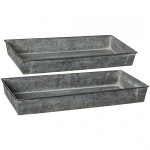 Bakkesæt a 2 aflang 56 og 49 cm Urban Garden