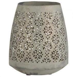 Lygte til fyrfadslys blomstermønster