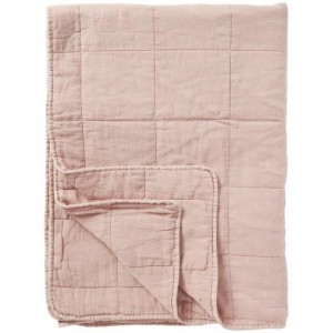 Klassisk quilt rosa 130x180cm Klassisk quilt rosa 130x180cm