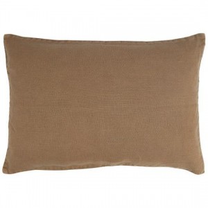 Pudebetræk hør cognac 40x60