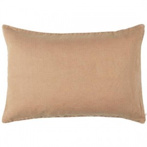 Pudebetræk hør burned rose 40x60cm