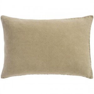 Pudebetræk eucalyptus green hør 40x60 cm