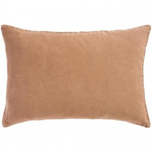 Pudebetræk camel hør 40x60 cm