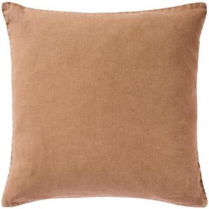 Pudebetræk camel hør 50x50cm