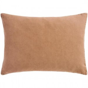 Pudebetræk camel hør 50x70cm