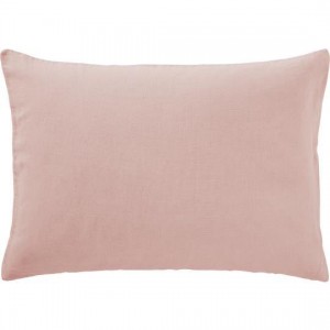 Pudebetræk rose 50x70cm hør