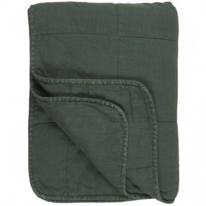 Vintage quilt spruce blue 130x180cm