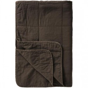 Vintage quilt chocolate 130x180cm Vintage quilt chocolate 130x180cm