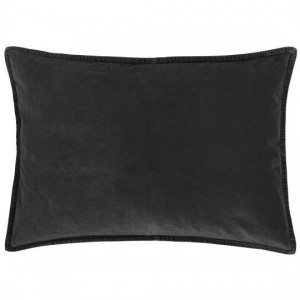 Pudebetræk velour antracit 50x70 Pudebetræk velour antracit 50x70