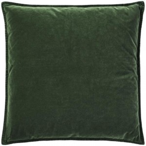 Pudebetræk 50x50cm velour myrtle green Pudebetræk 50x50cm velour myrtle green