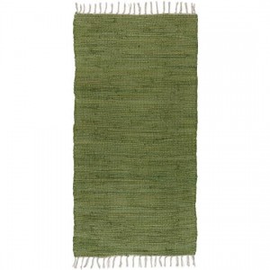 Kludeløber grøn 60x120 cm Kludeløber grøn 60x120 cm