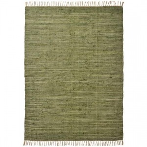 Klude gulvtæppe olivengrøn 170x200cm