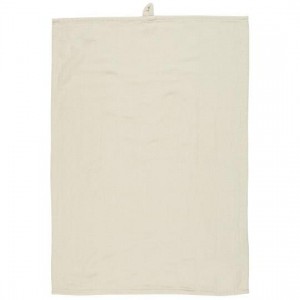 Viskestykke butter cream dobbeltvævet