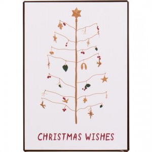 Metalskilt Christmas Wishes Metalskilt Christmas Wishes