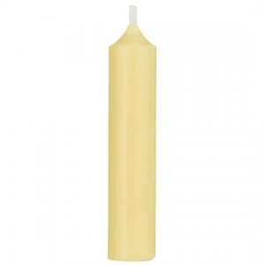 Bedelys gul rustik Ø:2,2 H:11