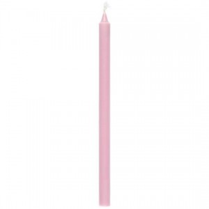Kertelys lyserød Ø:1,3 H:20 svanemærket