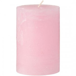 Rustiklys lyserød Ø:6,8 H:10