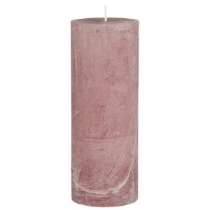 Rustiklys malva Ø:6,8 H:18