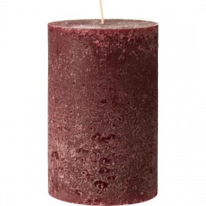 Rustiklys rød Ø:9,6 H:15 Rustiklys rød Ø:9,6 H:15