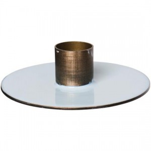 Stage til 2,2 cm lys 2-farvet lyseblå